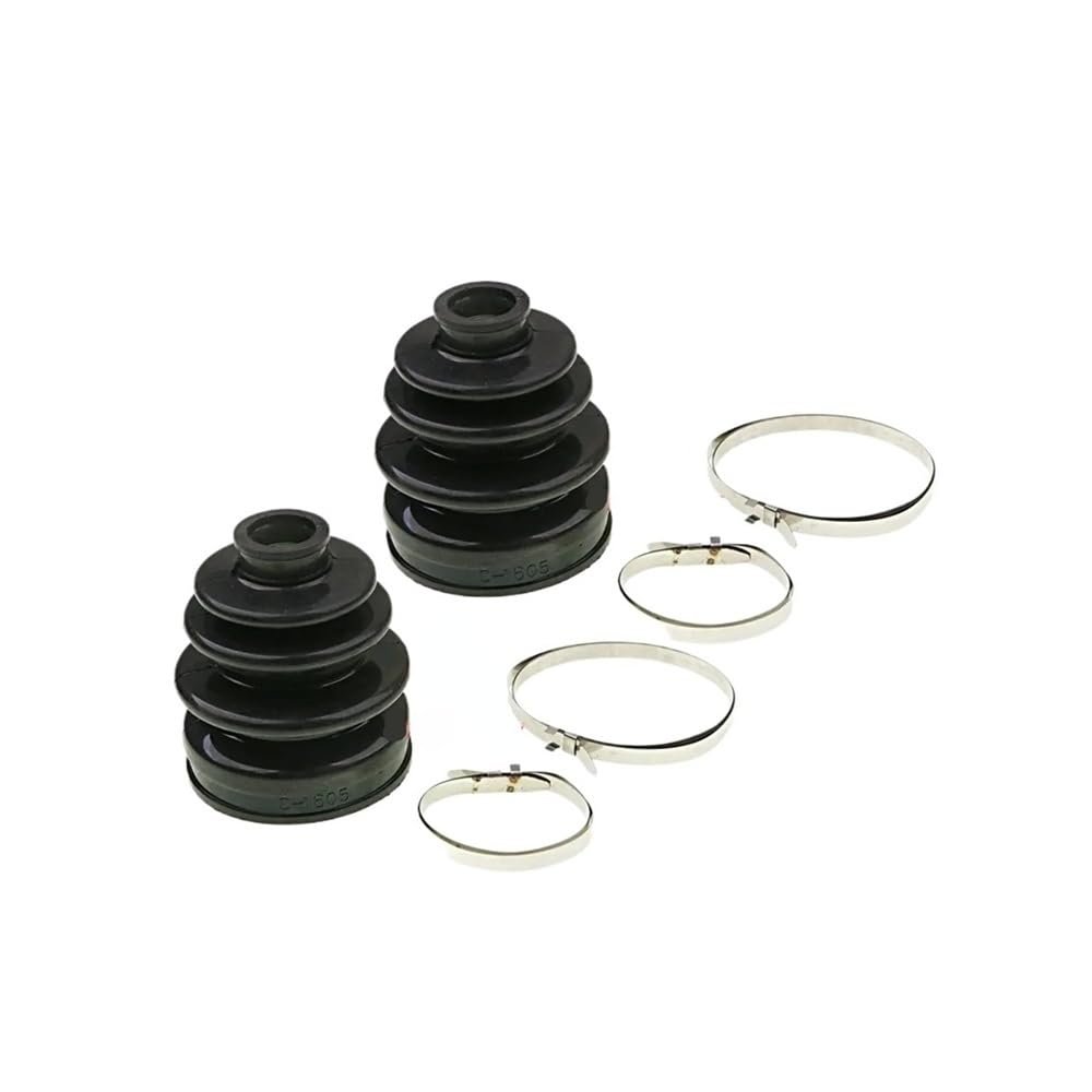 WlhXae 2 Pcs Rubber Dust Cover Kit For Sts500 Kzm K/GT500 J500 ATV C500-2303203 LU018810