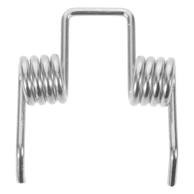 Gogogmee Wagon Handle Replacement Spring for Folding Cart - Small Torsion Spring with Double Leg for Utility Cart - Collapsible Beach Wagon Trolley Part