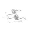 Gogogmee Wagon Handle Replacement Spring for Folding Cart - Small Torsion Spring with Double Leg for Utility Cart - Collapsible Beach Wagon Trolley Part view 2