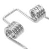 Gogogmee Wagon Handle Replacement Spring for Folding Cart - Small Torsion Spring with Double Leg for Utility Cart - Collapsible Beach Wagon Trolley Part view 3