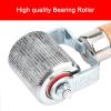 AKLOSIPY Car Tire Patch Repair Tool with Wooden Handle & Bearing Roller , Efficient Tire Stitcher for Quick Puncture Repairs (58mm) view 2