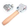 AKLOSIPY Car Tire Patch Repair Tool with Wooden Handle & Bearing Roller , Efficient Tire Stitcher for Quick Puncture Repairs (58mm) view 4