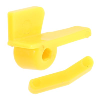 LALADEFIEE 2 Pairs Tire Machine Demount Head Cover - Anti-Scratch Tire Changer Tool Head Cover Prevent Wear - Professional Essential Shop Accessory for Motorcycle Car Yellow