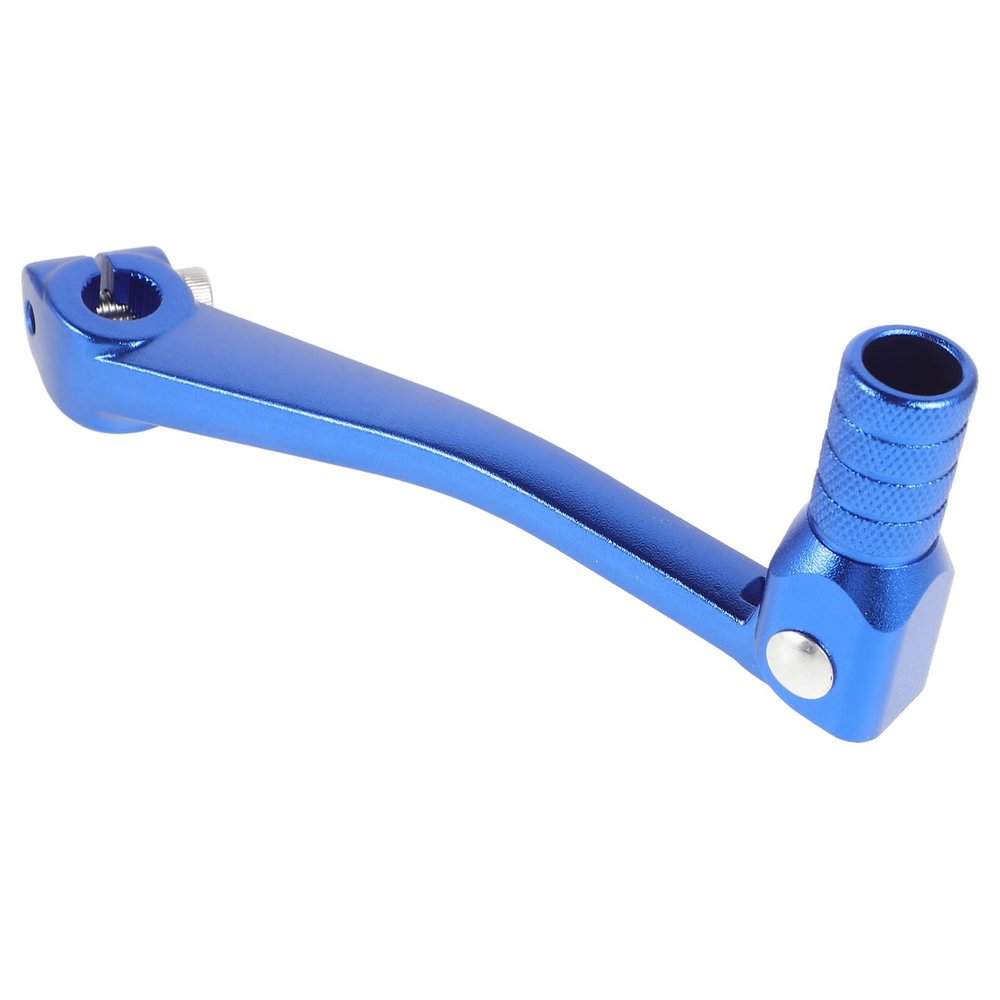 Motorcycle Gear Shift Lever Blue Aluminum for Pit Bikes 10mm
