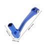 Motorcycle Gear Shift Lever Blue Aluminum for Pit Bikes 10mm view 2