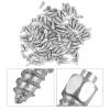 Deskbloom 100Pcs 9Mm Steel Screw-in Snow Tire Studs For Car, Truck, Motorcycle, ATV, Anti-Slip Ice Spikes For Winter Driving And Off-Road Use view 2