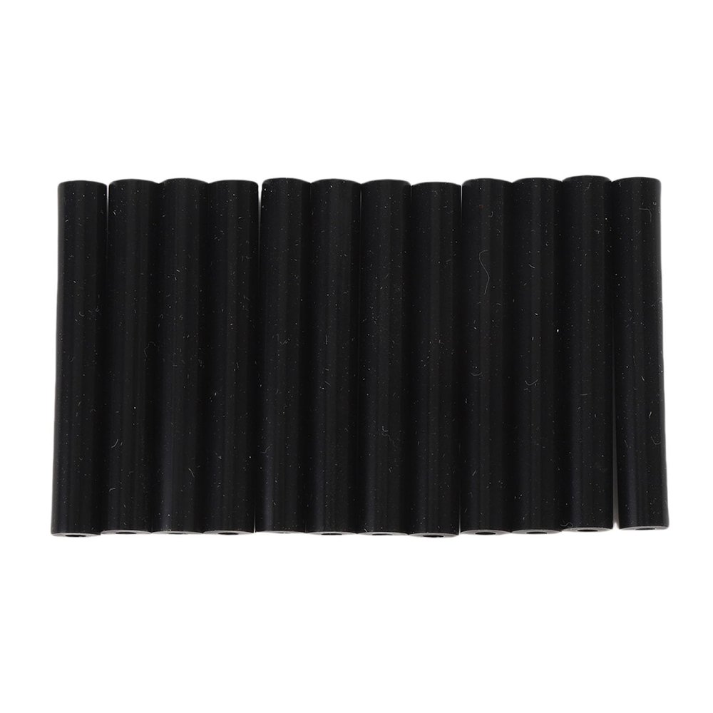 Oreilet 12Pcs Sun Visor Repair Tube, Quality Rubber Tape Kit Set for Secure Protection, with Easy Installation, Fit for JK JKU 2007 2017 Driver Passenger Side