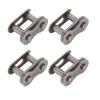 Motorcycle Chain Link Connector, Long Lasting Manganese Steel Drive Chain Link for 10PCS 420 Replacement, for Riders Mechanics DIY Enthusiasts Off Road Maintenance view 1
