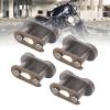 Motorcycle Chain Link Connector, Long Lasting Manganese Steel Drive Chain Link for 10PCS 420 Replacement, for Riders Mechanics DIY Enthusiasts Off Road Maintenance view 4