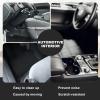 Nuanchu 200 x 16 Inch Black Underfelt Carpet for Speaker Sub Box, Rv, Boat, Marine, Auto, Truck, Car Trunk, Door Liner, Desk view 3