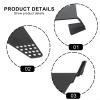 Noteflora 2Pcs Hood Water Barrier Drain Grille For Ford Maverick 2022 2023 2024 2025 2026 Left And Right Plastic Black Direct Replacement view 3