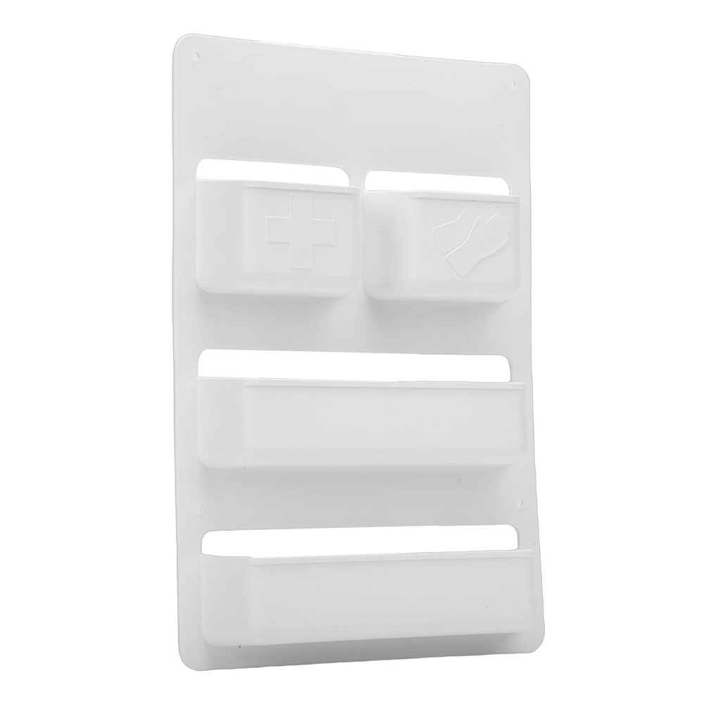 VELATEMOR Rv Toilet Hatch Door Storage Box, Multi Layered Wall Mount Storage Box With Designations For Rv Van Waste Tank Hatch And Marine Use
