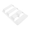 VELATEMOR Rv Toilet Hatch Door Storage Box, Multi Layered Wall Mount Storage Box With Designations For Rv Van Waste Tank Hatch And Marine Use view 3