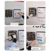 VELATEMOR Rv Toilet Hatch Door Storage Box, Multi Layered Wall Mount Storage Box With Designations For Rv Van Waste Tank Hatch And Marine Use view 4