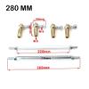 M8 80mm-280mm Steering Tie Rod Kit Ball Joint For 49cc 50cc 2 Stroke Kids ATV Go Kart Buggy Scooter Quad E-Bike(280mm) view 2
