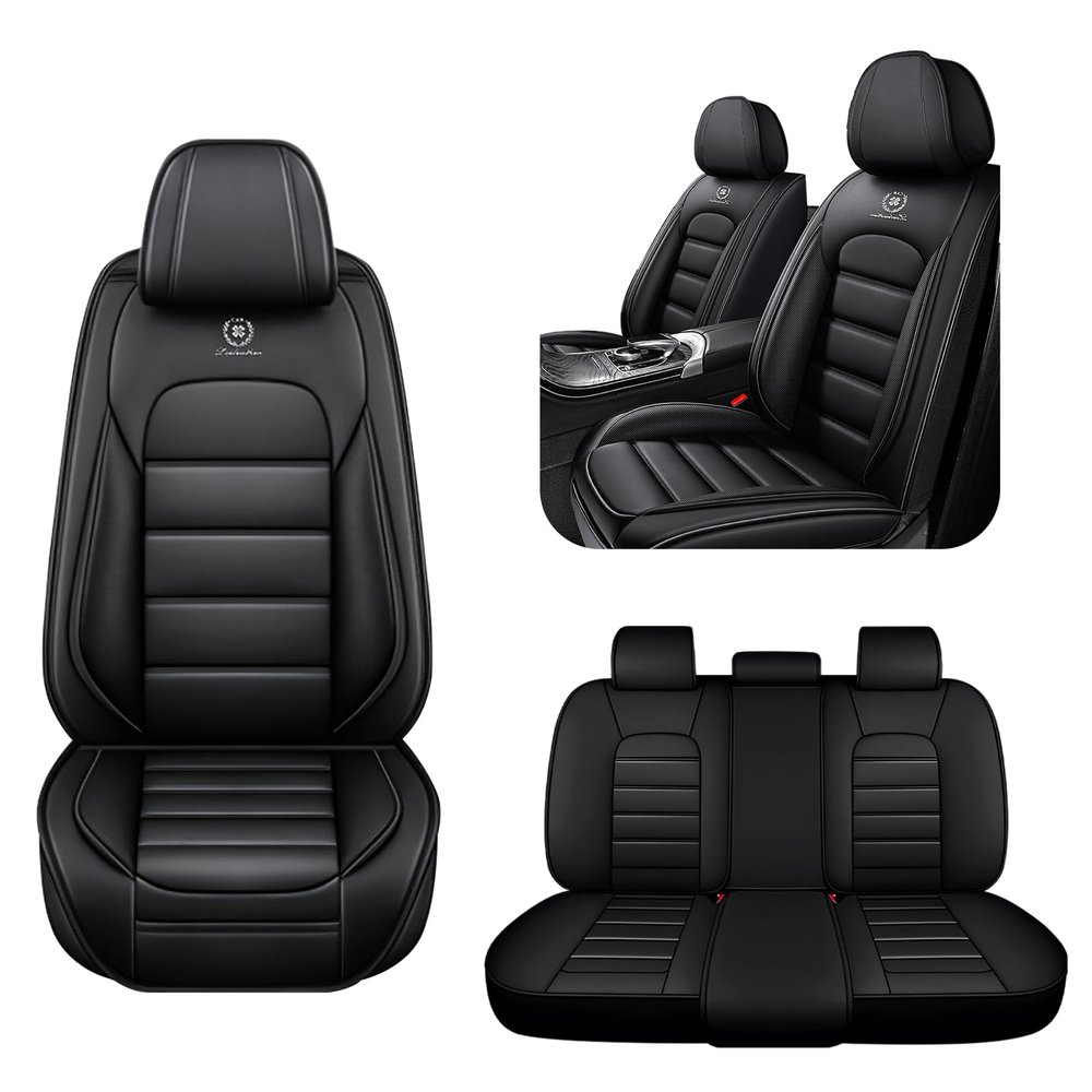 AREKA Waterproof Car Seat Cover for Hyundai Santa FE HEV 2021-2026