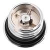 Flush Pop Up Reservoir Gas Cap Vented Fuel Tank 2.5mm Compatible with Motorcycle Parts Touring Sportster Street Bob Super Wide Fat view 3