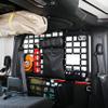 L2R for Jeep Wrangler JL 2-Door (2018-2023) Rear Cargo Rack Trunk Shelf Molle Panel Modular Storage Luggage Car Accessories Kit Aluminum Alloy (Roof Shelf+Side Panels) view 3