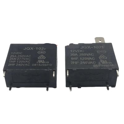 5 teile/Los Neue JQX-102F 12VDC klimaanlage gewidmet Relais 20A250VAC 25A(5PCS,20A)