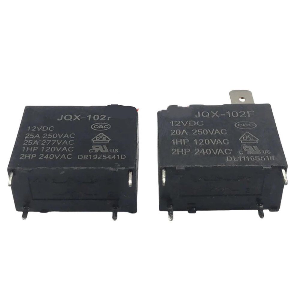 5 teile/Los Neue JQX-102F 12VDC klimaanlage gewidmet Relais 20A250VAC 25A(5PCS,20A)