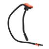 Eminchu 9LPM 1.5m Lift Electric Fuel Transfer Pump, Auto Stop Gas Pump, Leak Protection for Vehicle Motorcycle Boat Tractor Generator Fuel Transfer Lubrication view 2