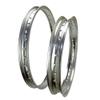 Aluminum Motorcycle Wheel Rim 2.15x18 1.60x21 36 Spoke Holes Strength Black Compatible With F R Models(Silver) view 1