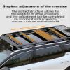 Roof Rack Platform Cargo System Fits for Nissan Rogue Sport/Qashqai 2017-2020 Rooftop Cargo System Luggage Carrier Adjustable Crossbar view 4