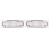 ALMULOO Side Marker Light Front Pair Compatible with 1982-1992 Chevrolet Camaro Pontiac Firebird Replacement for GM2551110 GM2550118 915589 915590 Clear Lens view 1