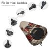 Drum Set-Standard Bike Seat Cover for Outdoor, Waterproof Bicycle Seat Rain Covers with Elastic, Dust Snow Protection for E-Bikes, Sun Protection Bike Seats for Unisex view 3