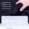 Half Car Cover Waterproof All Weather for Honda WR-V Heavy Duty Anti-Hail Car Cover Outdoor Rain Dust Sun UV Protection Cotton Liner with Storage Bag Car Covers for Automobiles Fits SUV,Black view 2