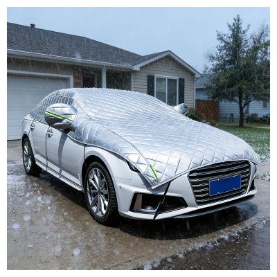 Hail Protector Car Cover for Pontiac SolsticeOutdoor Car Covers for Automobiles All Weather Waterproof Thick Cotton SUV Sedan Hail Protector