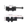 Badafaci CV Boot Clamp Tool Joint Axle Removal Installation Pliers Hose Drive Shaft Aluminum Alloy Clamp for Automotive Dust Cover Removal view 3