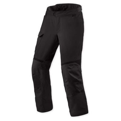 REV'IT! Men's Convergent H2O Adventure Touring Motorcycle Pants (Black - 2X-Large Long)