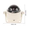 OSOLADY Boat and Car Dashboard Mount Compass Ball for Marine Navigation, Small Vehicle Dashboard Compass for Outdoor Boating and Automotive Use, White Non-Lighted Steering Wheel Decoration view 2