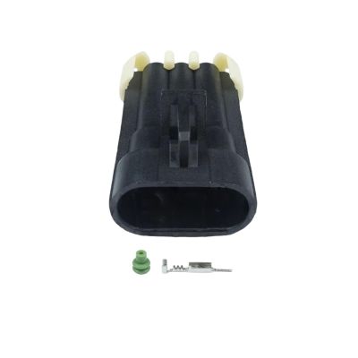 automotive wire connectors 1/5/10 Pcs 3 Pin DJ7032Y-1.5-11 Automotive Temperature Transducer Socket DJ7032Y-1.5-21 Car maintenance(Male with Pin,1pcs)