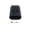 automotive wire connectors 1/5/10 Pcs 3 Pin DJ7032Y-1.5-11 Automotive Temperature Transducer Socket DJ7032Y-1.5-21 Car maintenance(Male with Pin,1pcs) view 1