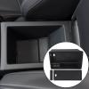 Deskbloom Central Armrest Storage Box Organizer Tray for Q3 and F3 Sportback 2019-2023 LHD Interior view 4