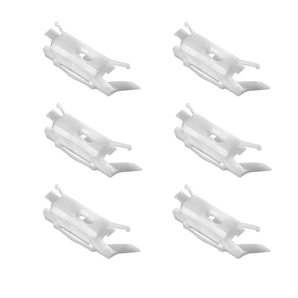 UltAlt 6 Pack Car Roof Molding Clips Replacement Roof Drip Moulding Clips Fastener Retainers for Honda Civic Sedan Accord Acura TL TSX Roof Gutter Molding Weatherstrip 91572SDAA01 91572-SDA-A01