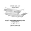 UltAlt 6 Pack Car Roof Molding Clips Replacement Roof Drip Moulding Clips Fastener Retainers for Honda Civic Sedan Accord Acura TL TSX Roof Gutter Molding Weatherstrip 91572SDAA01 91572-SDA-A01 view 2