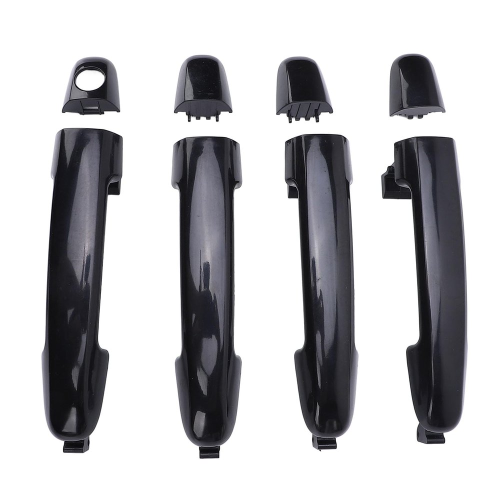 Exterior Door Handles Set for SONATA NF 2006 2010 Black Outside Door Handle 82651 3K000 82652 3K000 Set Of 4