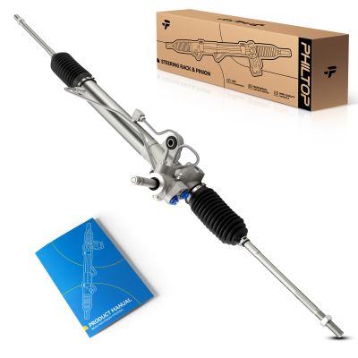 PHILTOP Power Steering Rack & Pinion Assembly for 2003 2004 2005 2006 Outlander AWD, Hydraulic Power Steering, OEM Replacement 26-2139