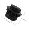 HOOTNEE Motorcycle Gas Cap Replacement Oil Tank Seal Cap Chrome Alloy Screw- Sportster Dyna Touring Models view 2
