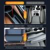 goodstumbler Car Seats Gap Storage Box, Multifunctional PU + ABS Organizer, Universal Fit for Front Seat, Durable Black, 10.9oz view 3