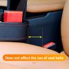 goodstumbler Car Seats Gap Storage Box, Multifunctional PU + ABS Organizer, Universal Fit for Front Seat, Durable Black, 10.9oz view 4