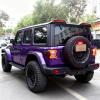 for Jeep Wrangler JK JL 2007-2017 2018 2019 2020 2021 2022 2023 Rear Roof Light Spoiler Tail Side Splitter Top Wing Lip Body Kit(2007-2017JK EUUSA) view 3