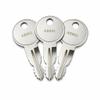 3-Pack AE022 Replacement Keys Compatible with Bauer Camper RV & Featherlite Trailer Locks, Pre Cut to Code AE001AE060 view 1