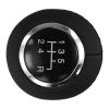 Wrenmor 5 Speed Car Gear Shift Knob With Leather Grip For Fiat Grande Punto And For Fiat Linea 2007-2015, Black Red(Black) view 2