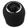 Wrenmor 5 Speed Car Gear Shift Knob With Leather Grip For Fiat Grande Punto And For Fiat Linea 2007-2015, Black Red(Black) view 3