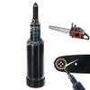 Ameble Chainsaw Bar Grease Gun Manual Grease Applicator for Chainsaw and Lawn Mower Maintenance Prefilled with Portable Lubrication Tool for Outdoor Power Equipment view 1