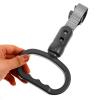 RUNROTOO Bus Grab Handle Ring Replacement for Subway and Bus, Gray Oval Car Assist Handle with Strap, Elderly Mobility Aid and Passenger Support Accessory view 4